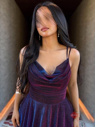 فستان سهرة صدريه دريبيه خامة فتافيت سكر