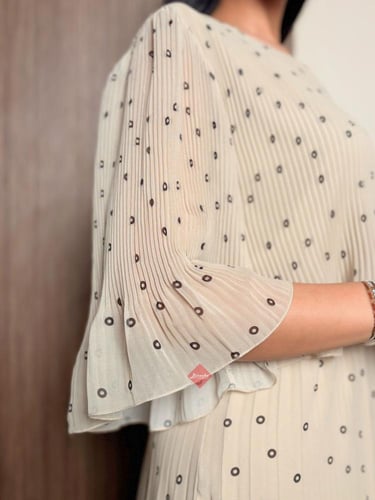 فستان مشجر بليسيه برنت بأشكال مختلفة