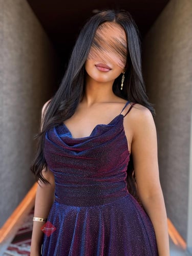 فستان سهرة صدريه دريبيه خامة فتافيت سكر