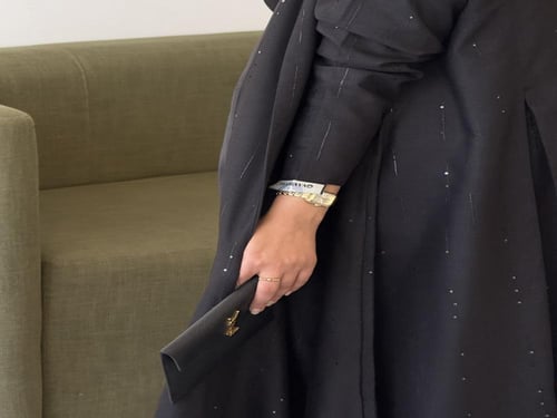 عباية كسرات لينن