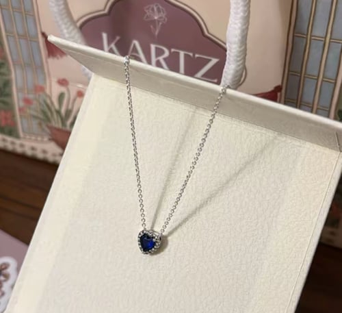 تنسيق KARTZ كيس ورد صناعي لون بنك مع عقد فضه عيار...