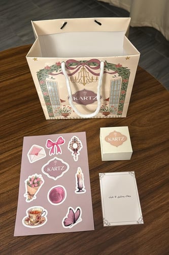 خاتم KARTZ نسائي فضه عيار 925