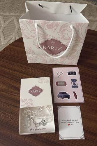 مسبحة kartz شفاف