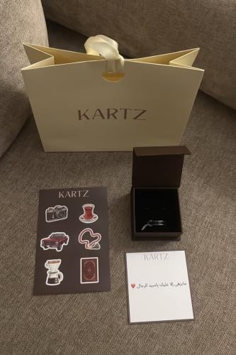 خاتم KARTZ رجالي ستانسل ستيل