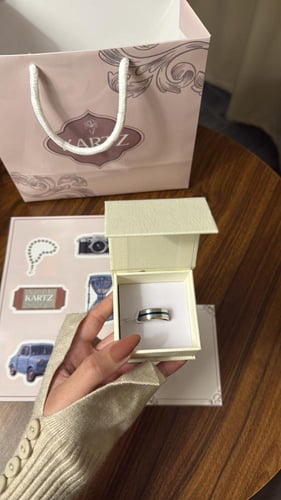 خاتم KARTZ رجالي ستانسل ستيل