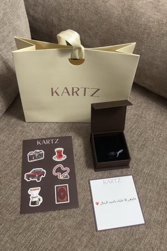 خاتم KARTZ رجالي ستانسل ستيل