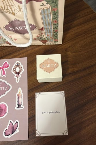 خاتم KARTZ نسائي فضه عيار 925