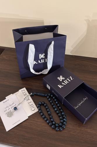 مسبحة kartz سوداء بضوء النجوم