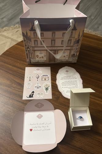 خاتم KARTZ نسائي فضه عيار 925