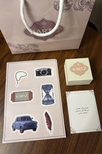 خاتم KARTZ رجالي ستانسل ستيل