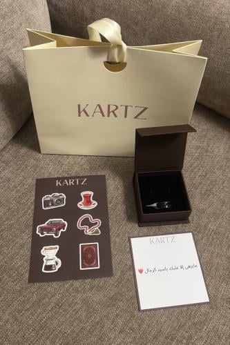 خاتم KARTZ رجالي ستانسل ستيل