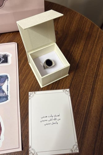 خاتم KARTZ رجالي ستانسل ستيل