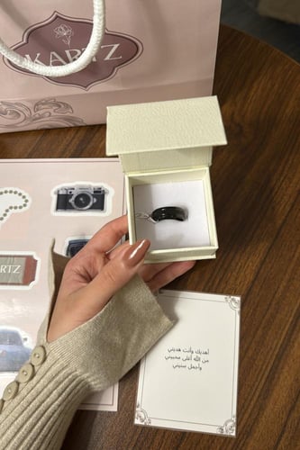 خاتم KARTZ رجالي ستانسل ستيل