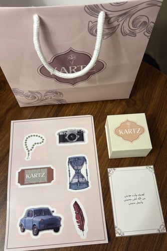 خاتم KARTZ رجالي ستانسل ستيل