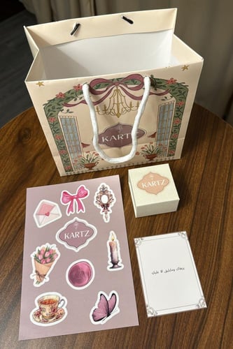 خاتم KARTZ نسائي فضه عيار 925