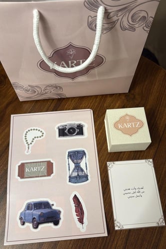 خاتم KARTZ رجالي ستانسل ستيل