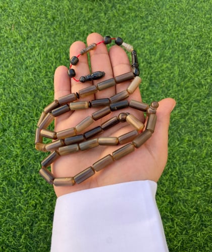 A buffalo horn rosary