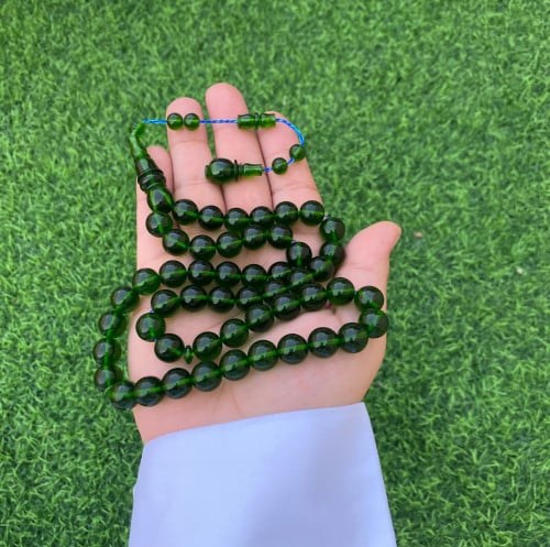 A rosary with Belgian crystal