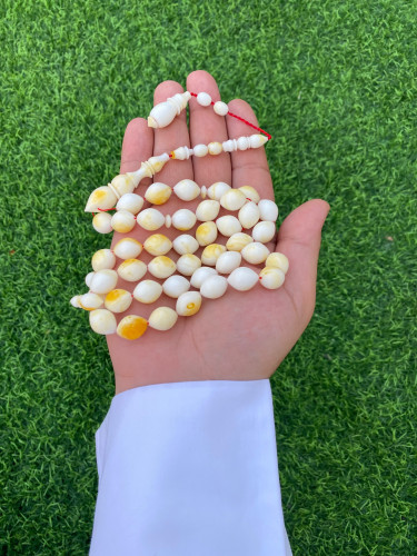 A black olibanum prayer bead bracelet