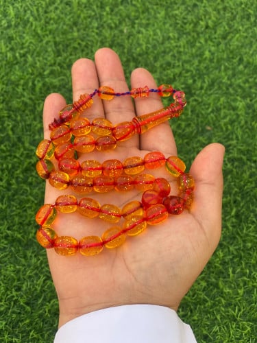 A cast prayer bead.