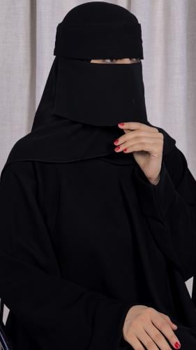 نقاب كوري مقوى برده مطاطين 5 إنش