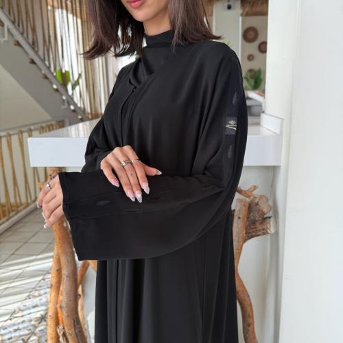 عباية ربع كلوش طقطق ولف هاري كتف مناسب لكل الفصول