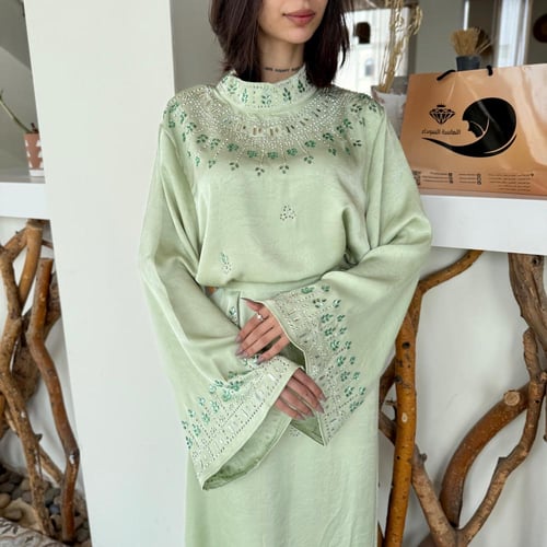 جلابية حزام مغربي فصوص