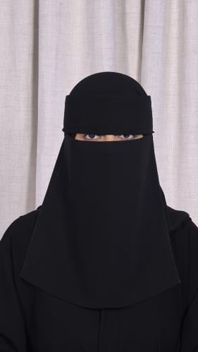 نقاب كوري 11 إنش مقوى برده مطاطين