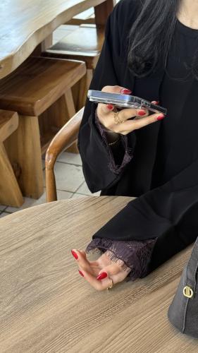 عباية كلوش لف