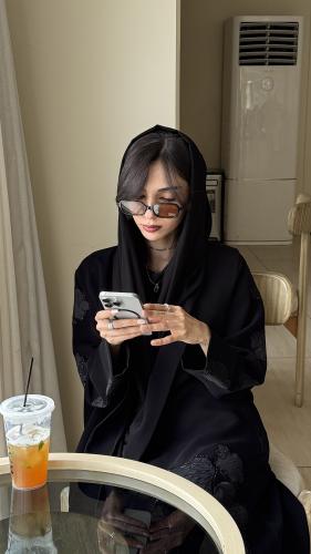 عباية كاجول فصوص لف مناسب لكل الفصول