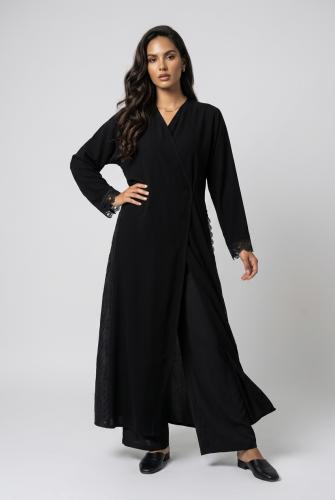 عباية ساره لف