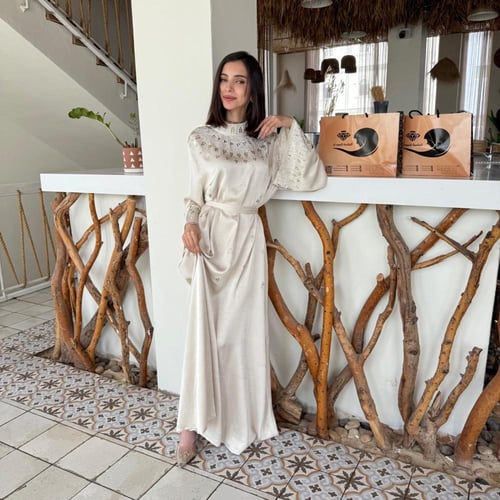 جلابية حزام مغربي فصوص