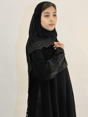 عباية ترند طقيق دنتيل