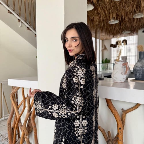 جلابية كويتي مقفل