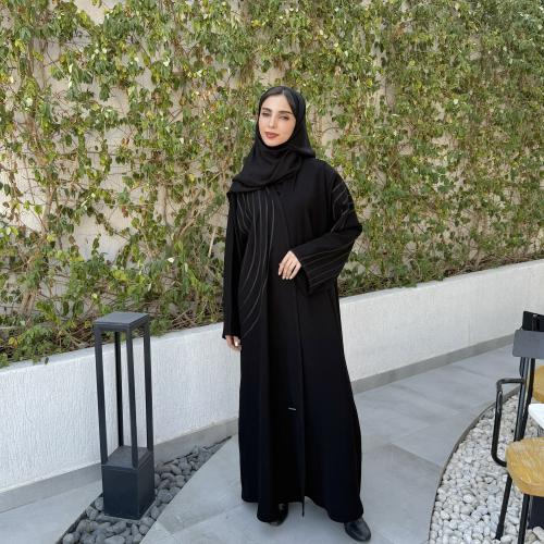 عباية عمليه ربع كلوش لف مناسب لكل الفصول
