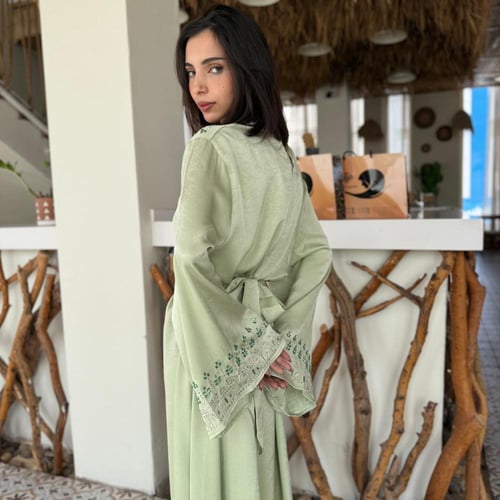 جلابية حزام مغربي فصوص