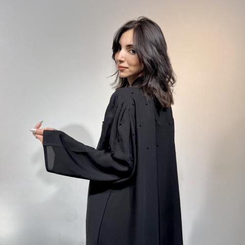 عباية رهف ربع كلوش فصول لف مناسب لكل الفصول