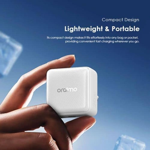 شاحن 20 واط Oraimo مع كيبل من تايب سي الى تايب سي