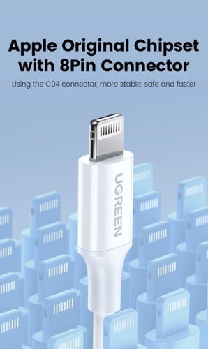 كيبل ايفون يو قرين PD بقوة 60 واط الشحن السريع Lig...