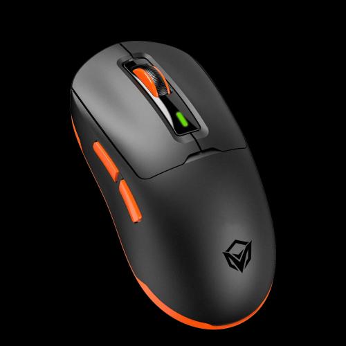ماوس جيمنج MEETION Air GW24 ثلاث اوضاع اتصال ( بلوتوث + 2.4G + سلكي ) مع إضاءة RGB