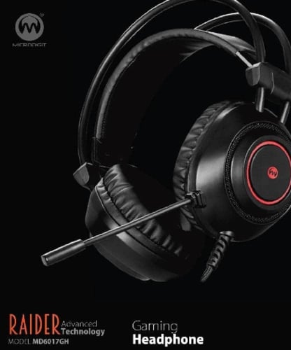 سماعة رأس للألعاب MD6017Gh من مايكرود يجيت، سلكية