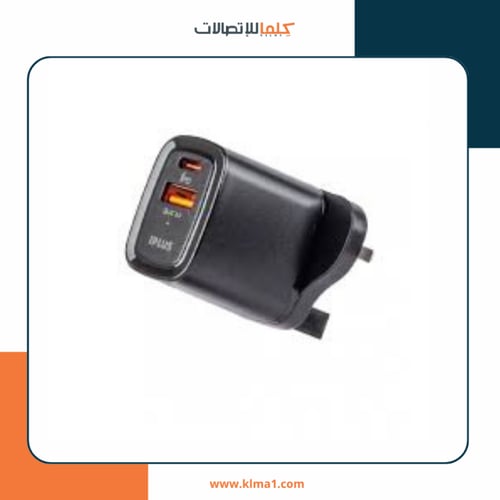 شاحن جداري IPLUS بقوة 38 وات 2 مخارج (PD + USB)
