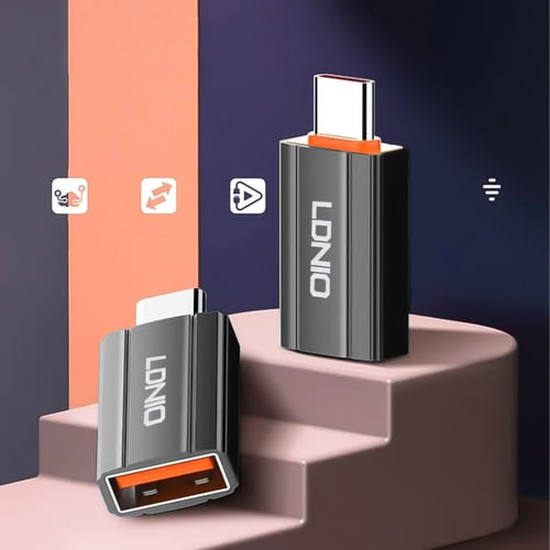 وصله شحن من LDNIO يو اس بي مع تايب سي