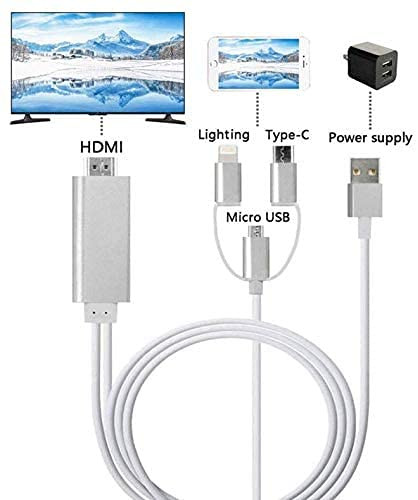 كيبل HDMI 3 في 1 بطول 2 متر من نيبمينينت، كيبل ومح...