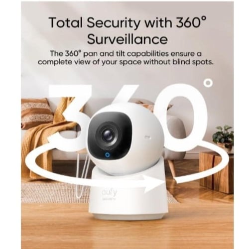 كاميرا أمنية داخلية تدعم الدوران بزاوية 360 درجة