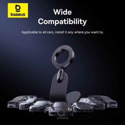 بيسوس C02‎ Go Magnetic Car Phone Mount ملحقات الها...