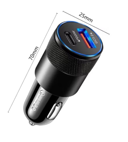 شاحن سيارة قابل للسحب