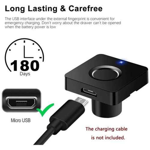 قفل درج بصمة