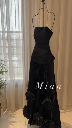 فستان وعد اسود