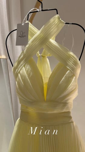 فستان ايفي ليموني